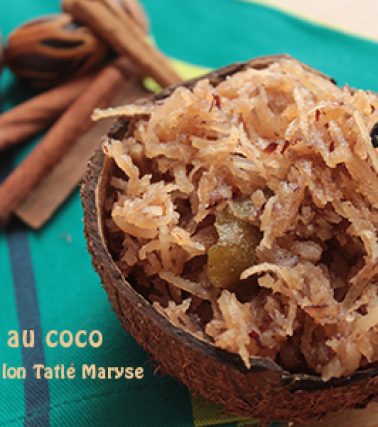 Recette de la CONFITURE de COCO, selon Tatie Maryse