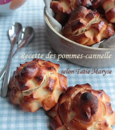 Recette des POMMES-CANNELLE selon Tatie Maryse