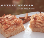 gros gâteau coco