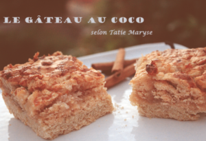 gros gâteau coco