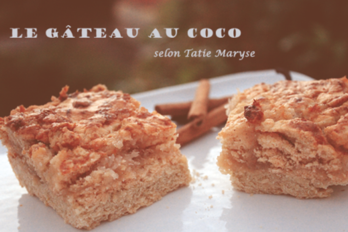 gros gâteau coco