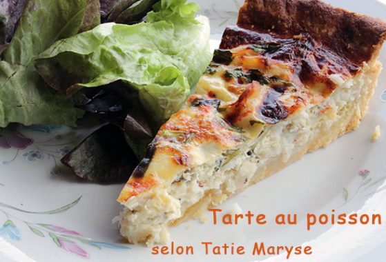 tarte au poisson antillaise
