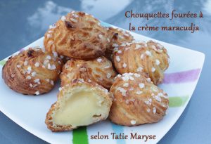 chouquettes maracuja