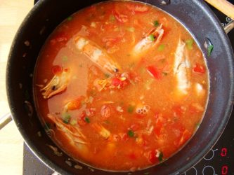 recette dombrés crevettes antillais