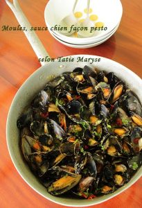 moules sauce chien