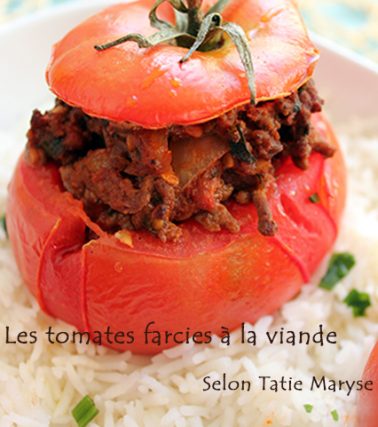 Recette des TOMATES FARCIES à la viande, selon Tatie Maryse