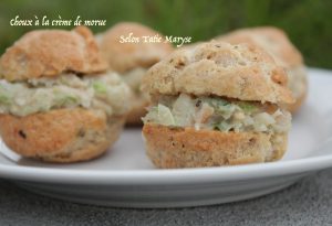 choux crème de morue