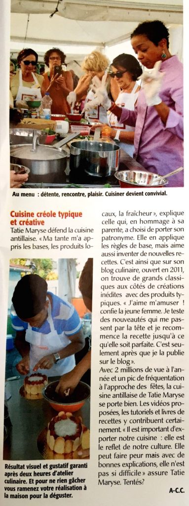 Tatie Maryse_France Antilles Magazine