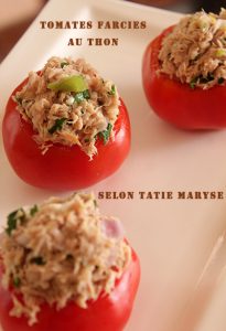 tomates farcies au thon