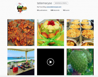 Tatie Maryse sur Instagram