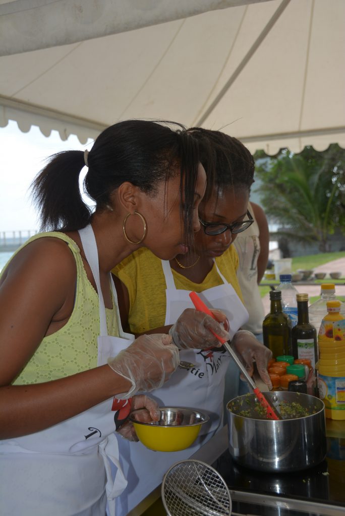 Atelier de cuisine en Martinique