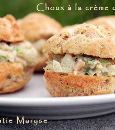 Recette des CHOUX à la crème de MORUE, selon Tatie Maryse
