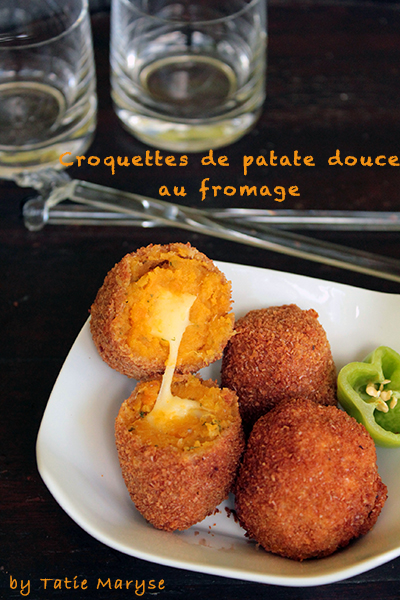 recette végétalienne antillaise croquettes patate douce