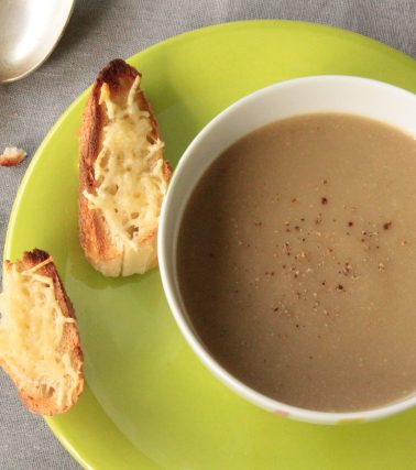 Recette du VELOUTÉ d'AUBERGINE, selon Tatie Maryse