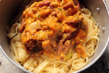 carbonara de potiron