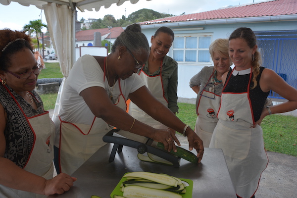 Cours de cuisine plein air