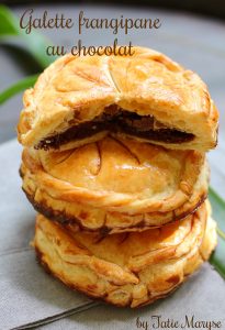 Galette frangipane au chocolat