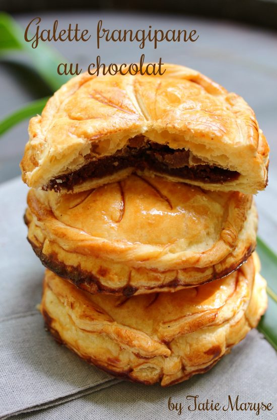 Galette frangipane au chocolat