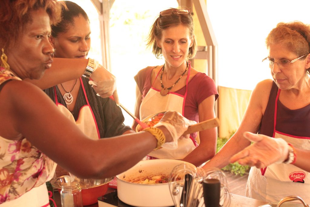 Atelier cuisine antillaise en Martinique