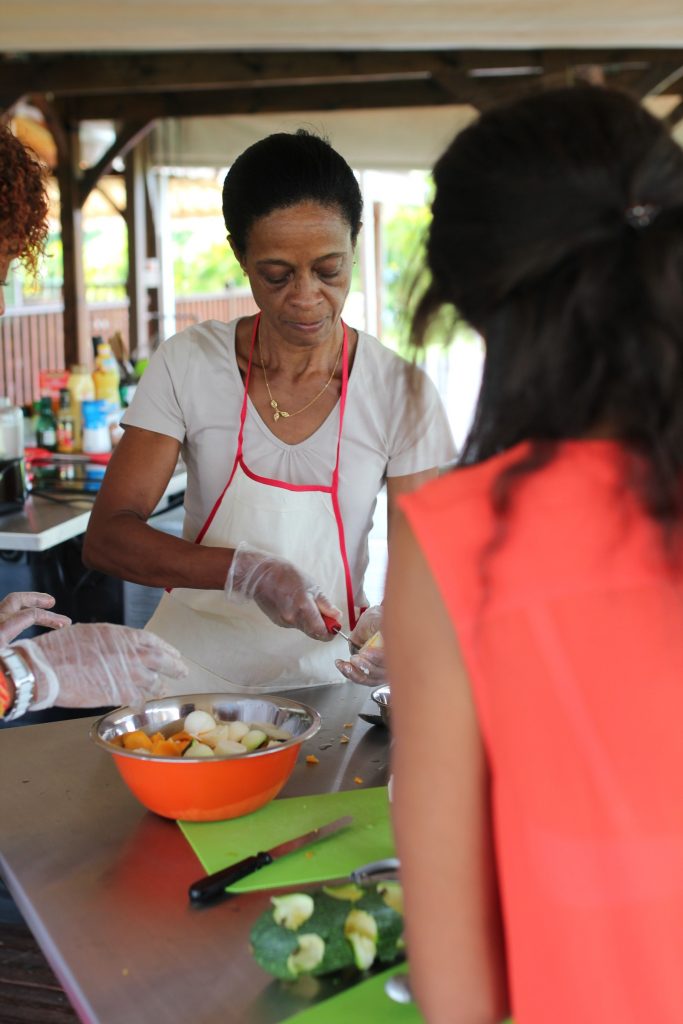 Atelier cuisine en Martinique