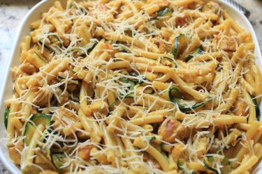 Gratin de pâtes guadeloupe