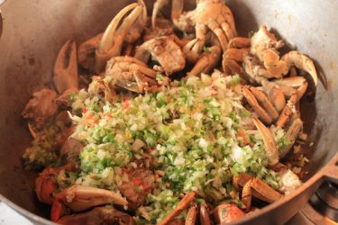 dombrés au crabe guadeloupe