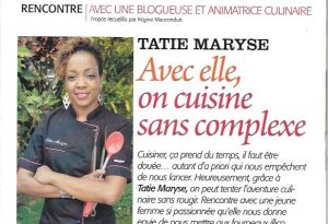 Tatie Maryse dans le Creola magazine