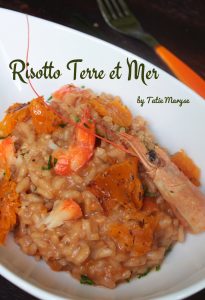 Risotto crevettes giraumon