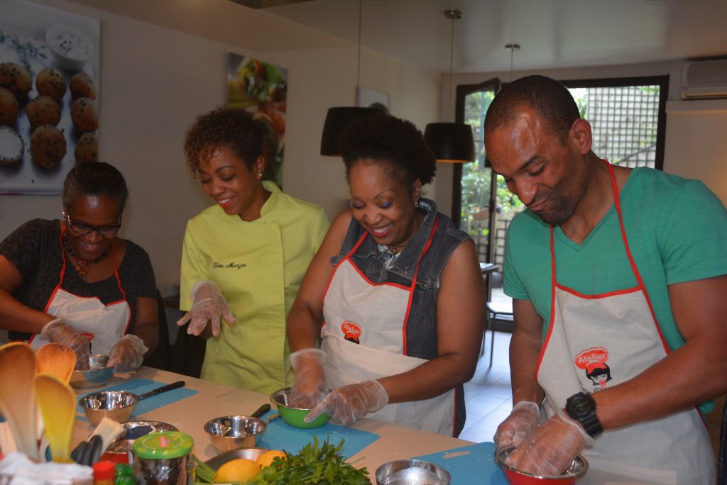 Cours cuisine créole paris