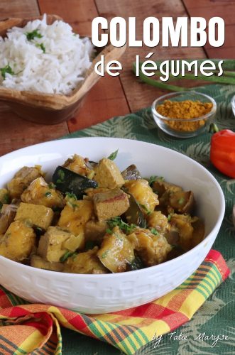 Colombo de légumes et tofu