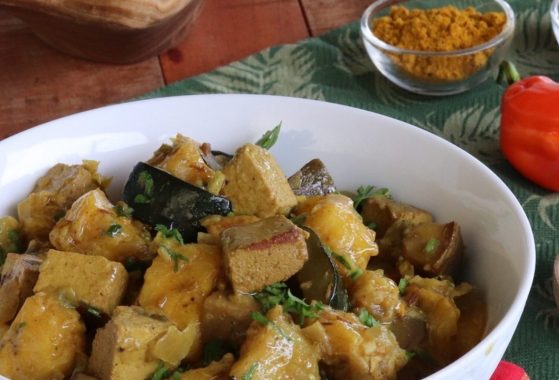 Colombo de légumes et tofu