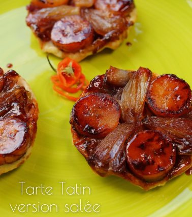 Recette de la TARTE TATIN BANANE échalote, selon Tatie Maryse