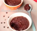 Mugcake moelleux au chocolat