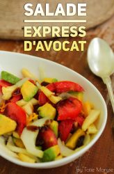 Salade avocat