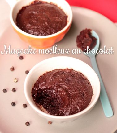 Recette du MUGCAKE moelleux au CHOCOLAT, selon Tatie Maryse