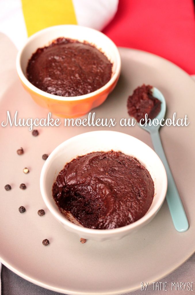 Mugcake moelleux au chocolat