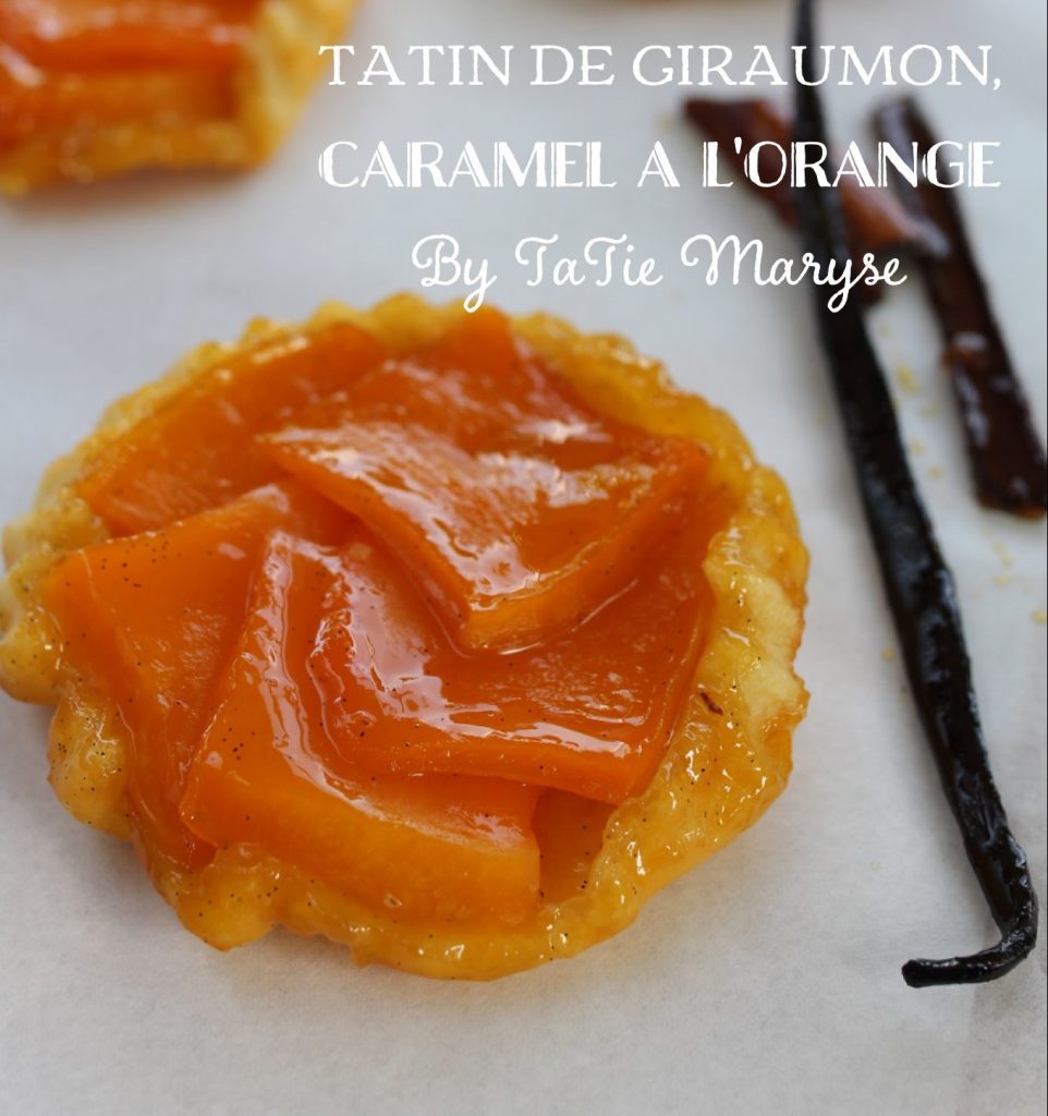 tarte tatin au giraumon