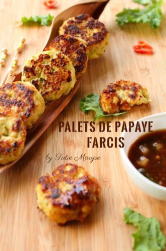 palets de poulet à la papaye