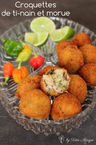 Croquettes de ti-nain légumes antillais