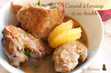 canard à l'orange et au shrubb