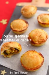Tourte crevettes courgette