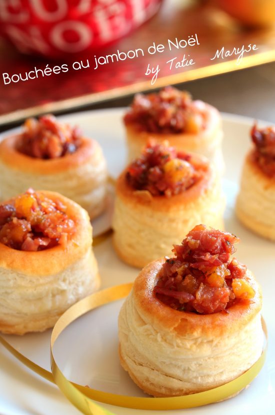 Bouchees jambon antillais