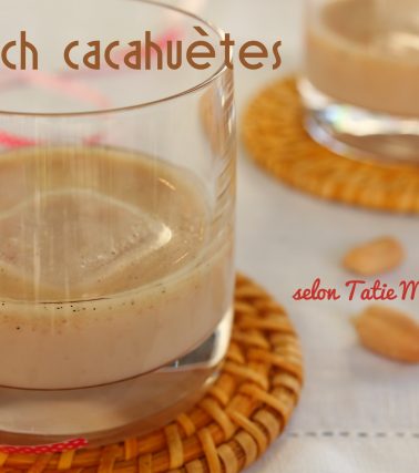 Recette du PUNCH CACAHUÈTES, selon Tatie Maryse