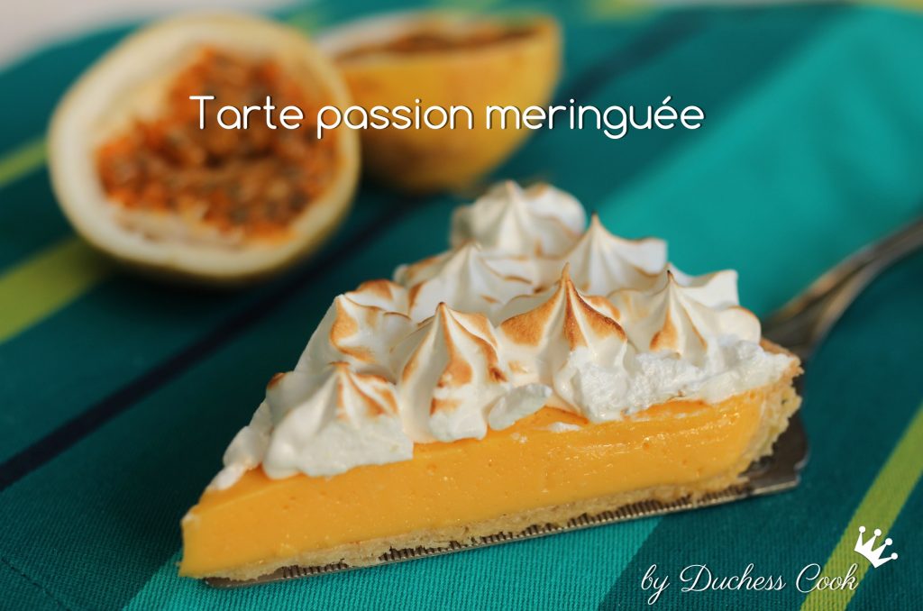 tarte passion meringuée tatie maryse