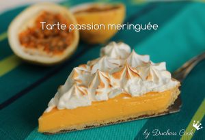 tarte passion meringuée tatie maryse