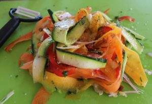 tarte fine aux légumes du soleil