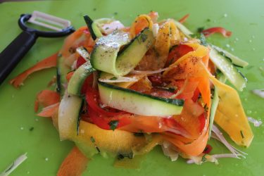 tarte fine aux légumes du soleil