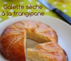 Galette sèche frangipane