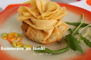 aumônière au lambi