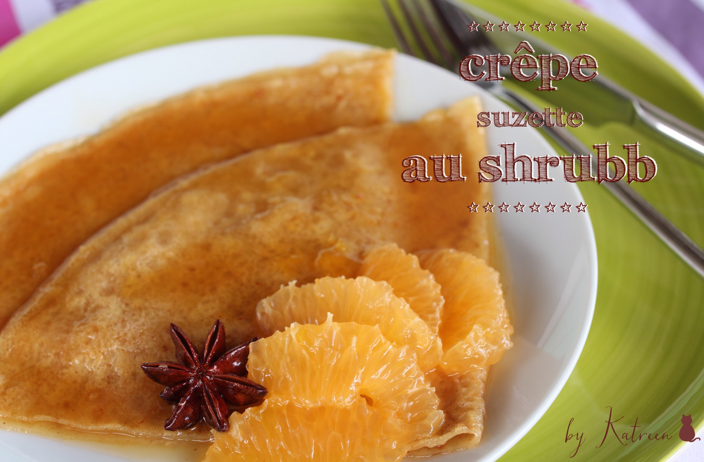 crepe suzette au shrubb